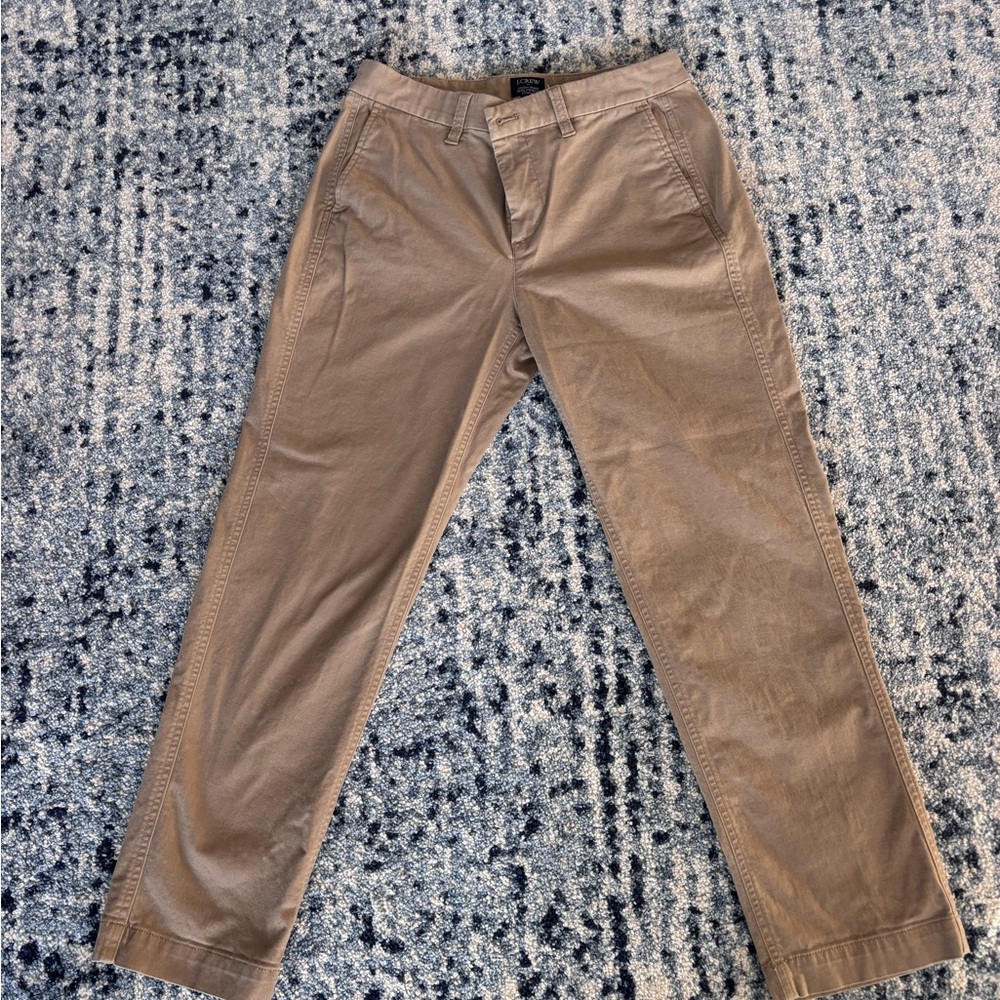 J. Crew High Rise Girlfriend Chino